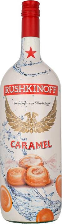 Actual product image Rushkinoff Caramel 18% Vol. 1,5l
