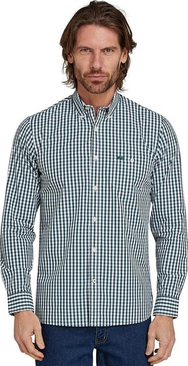 Actual product image Raging Bull Mens Gingham Classic Long-Sleeved Shirt (S)