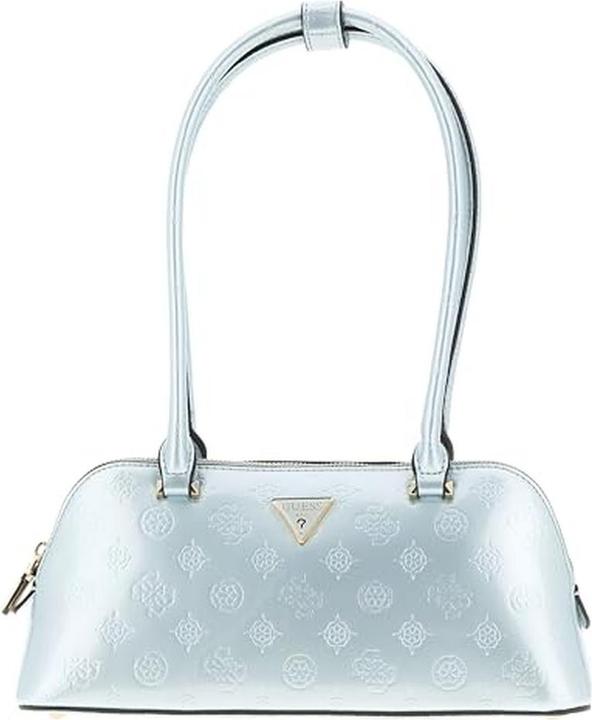 Guess Arnela, logo poudre bleu, bandes latérales, compartiment carte
