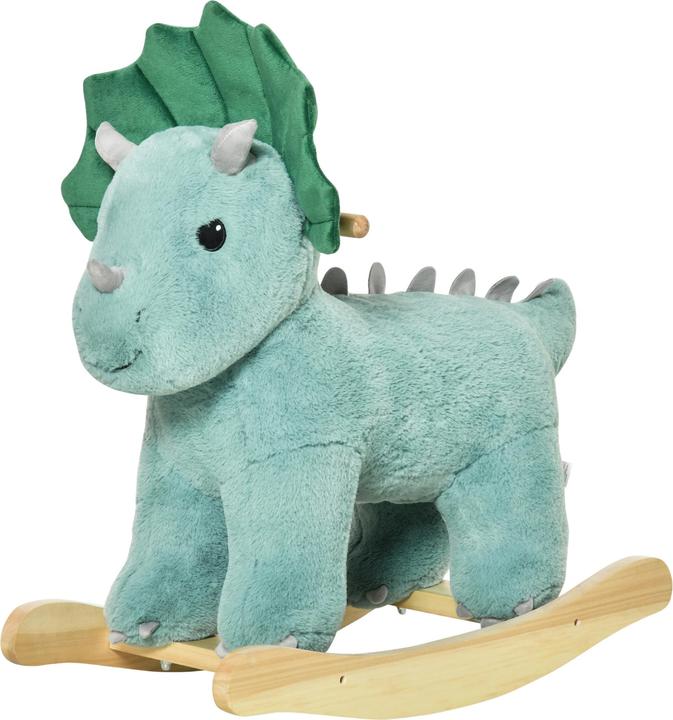 Image du produit Homcom Jouet à bascule, Triceratops, Baleine