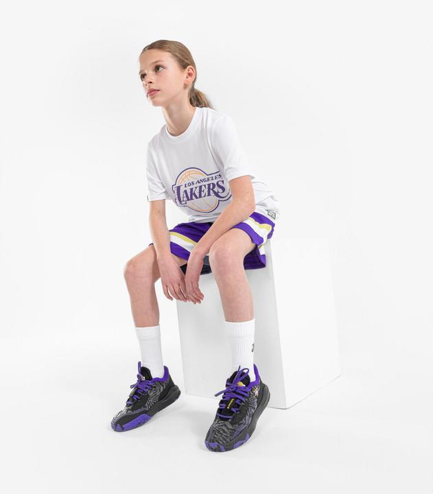 Produktbild Tarmak Kinder Basketball Schuhe niedrig NBA Lakers - Fast 900 Low-1 schwarz (34)