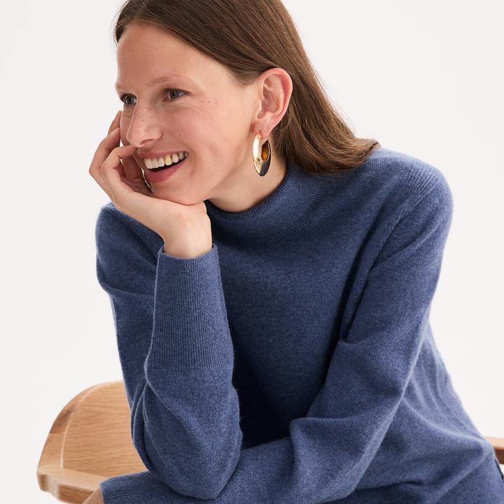 Actual product image Anne Weyburn Feinstrickpullover aus Kaschmir mit Rollkragen (M)