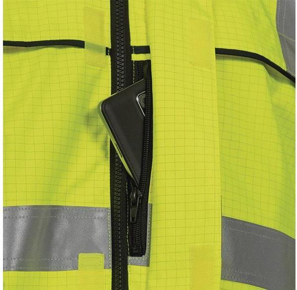 Actual product image Elysee Multinorm Parka Toivo Size L yellow/navy (L)