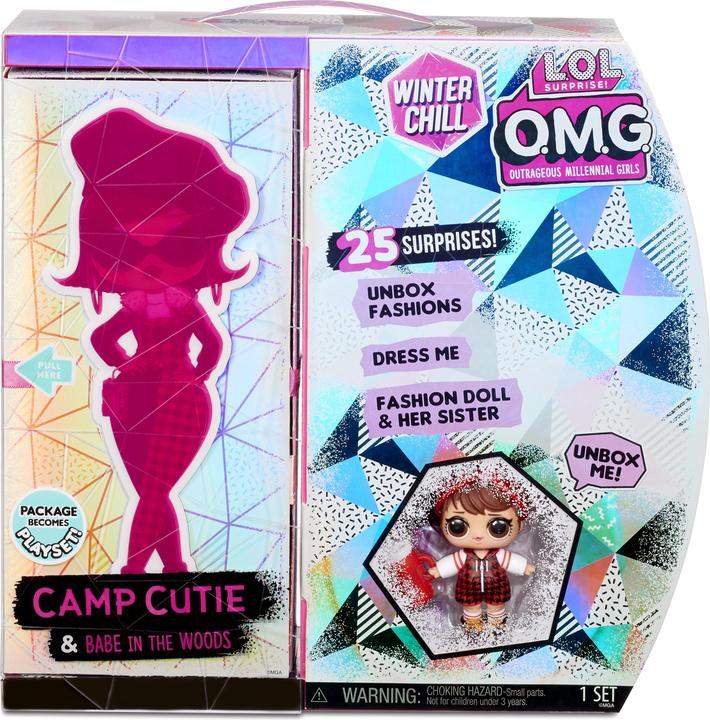 Actual product image MGA L.O.L. OMG Winter Chill Camp Cutie