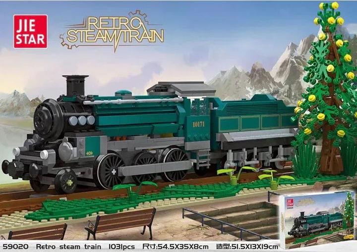 Image du produit Jie Star Retro-Dampfzug