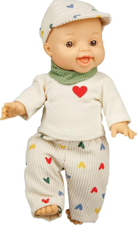 Produktbild Heless Junge Babypuppe mit Cordanzug – 34 cm
