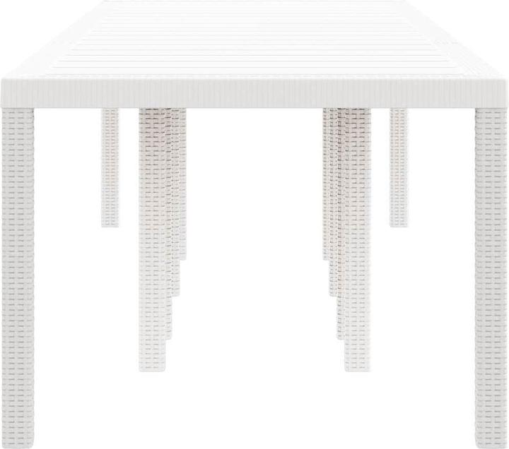 Produktbild VidaXL Weisser Gartentisch (100 cm)