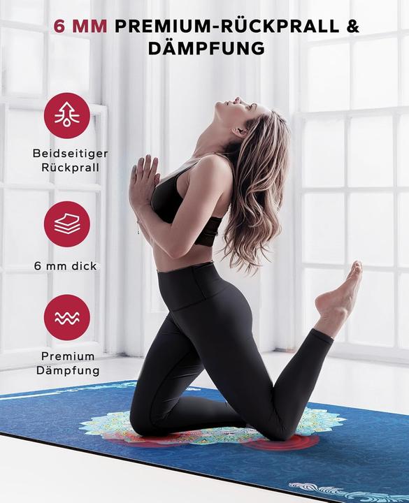 Produktbild Hapbear Rutschfeste Yogamatte (6 mm)