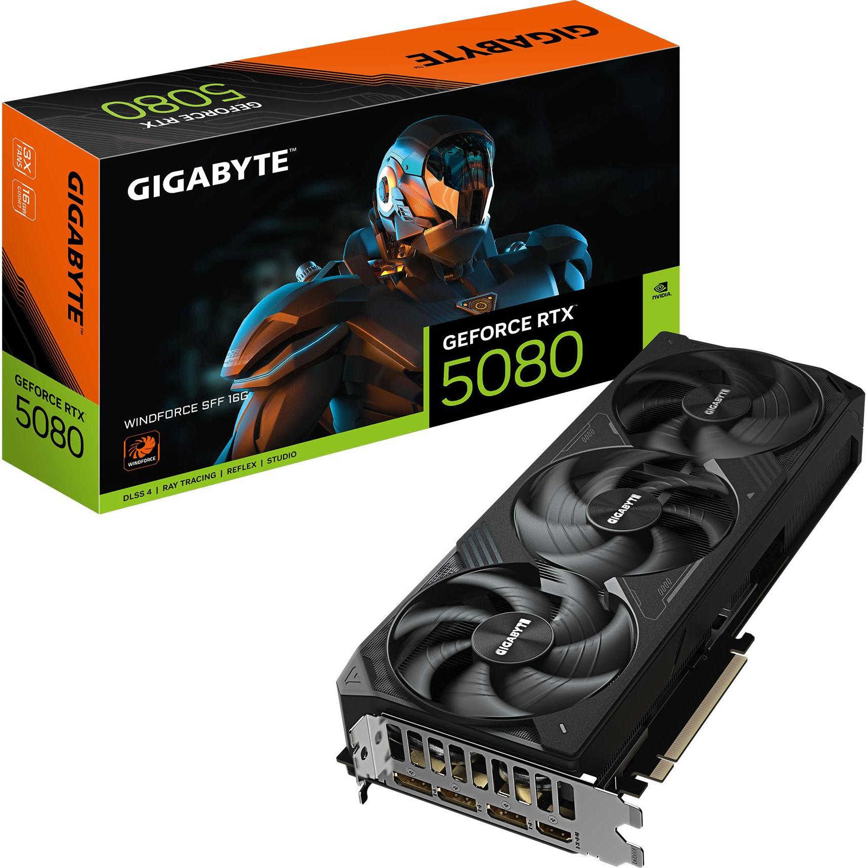 Gigabyte RTX 5080 16GB WINDFORCE SSF (16 GB), Grafikkarte
