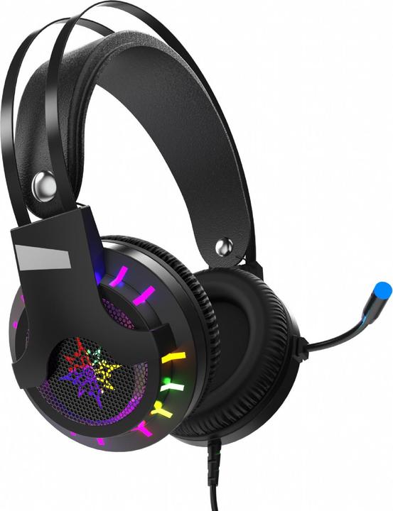 Actual product image Inca Lapetos Series 7.1 Surround Gaming Headset RGB Led Functional Control Vibration (Cable)