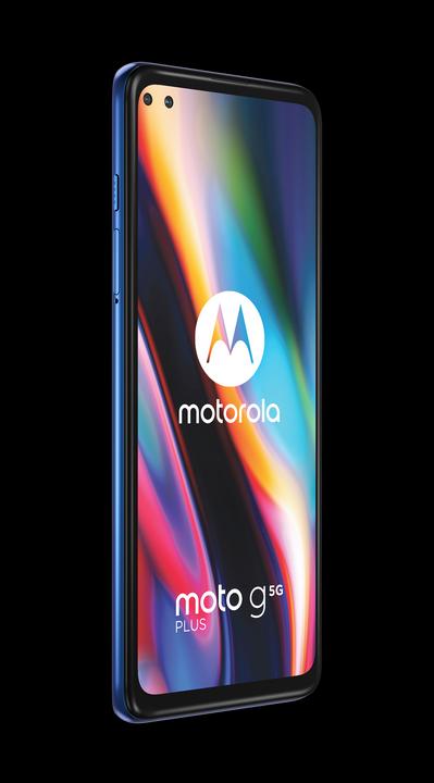 Produktbild Motorola Moto G 5G Plus (64 GB, Surfing Blue, 6.70", Dual SIM, 48 Mpx, 5G)