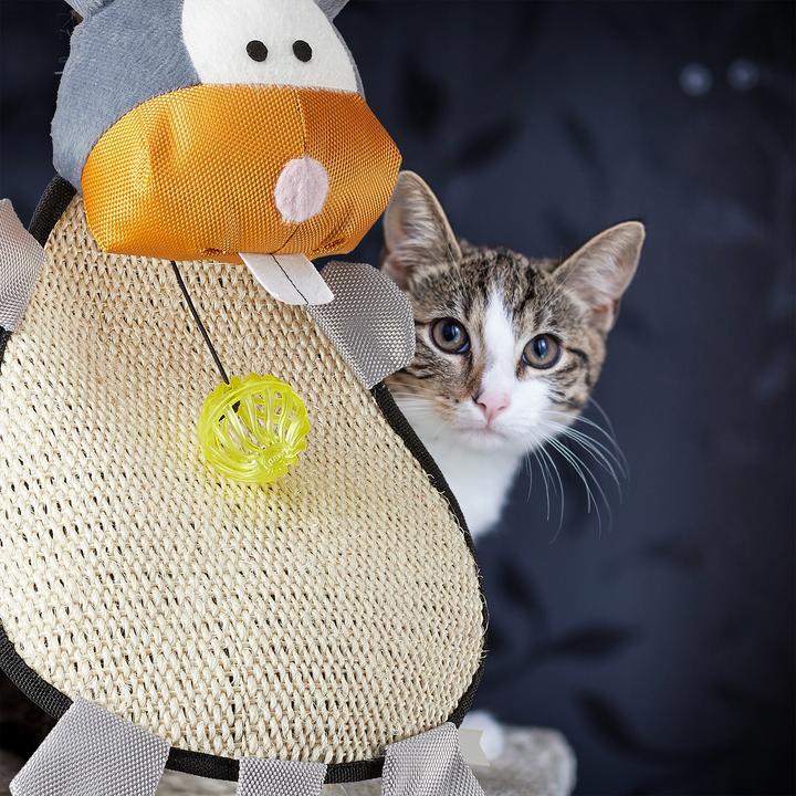 Actual product image Relaxdays Cat Scratch Mat (55 cm, Multicoloured)