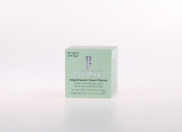 Actual product image Clinique Repairwear Laser Focus Wrinkle Correctig Eye Cream (Eye Care Cream, 15 ml, Day)