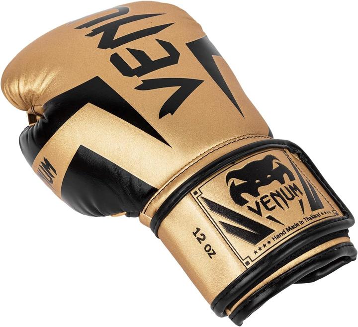 Immagine prodotto Venum Guantoni da boxe Elite Oro/Nero (10 OZ)