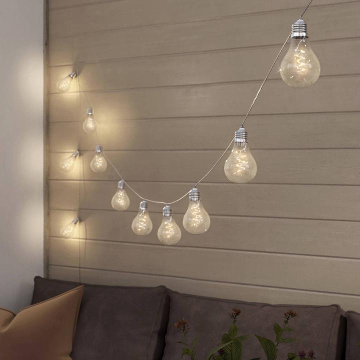 Produktbild Lindby Lampini Solarzelle Lichterkette Clear (4 m)