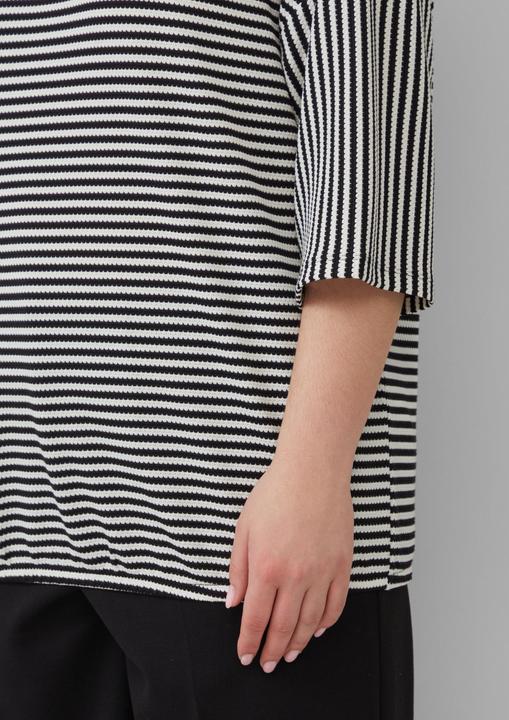 Image du produit S.Oliver T-Shirt Gestreiftes T-Shirt im Relaxed Fit mit 3/4-Ärmeln (44)