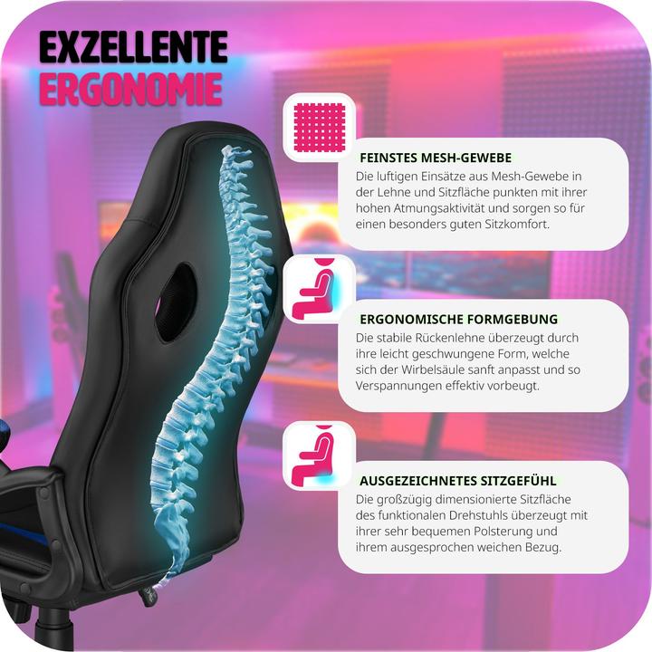 Produktbild tectake Bürostuhl Goodman