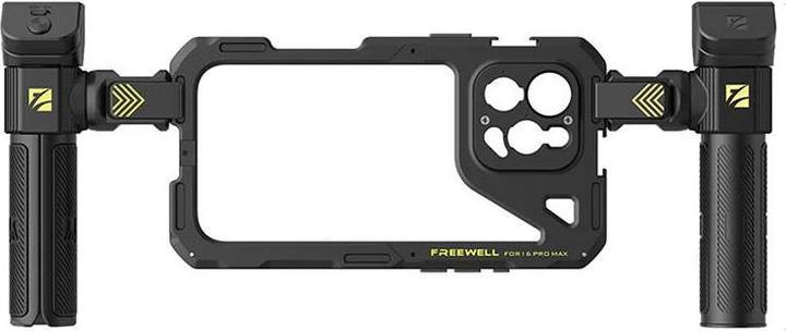Produktbild Freewell iPhone 16 Pro Max Genius Rig iPhone 16 Pro Max Genius Rig Cage, Tripod and Monopod Handles, Bluetoot
