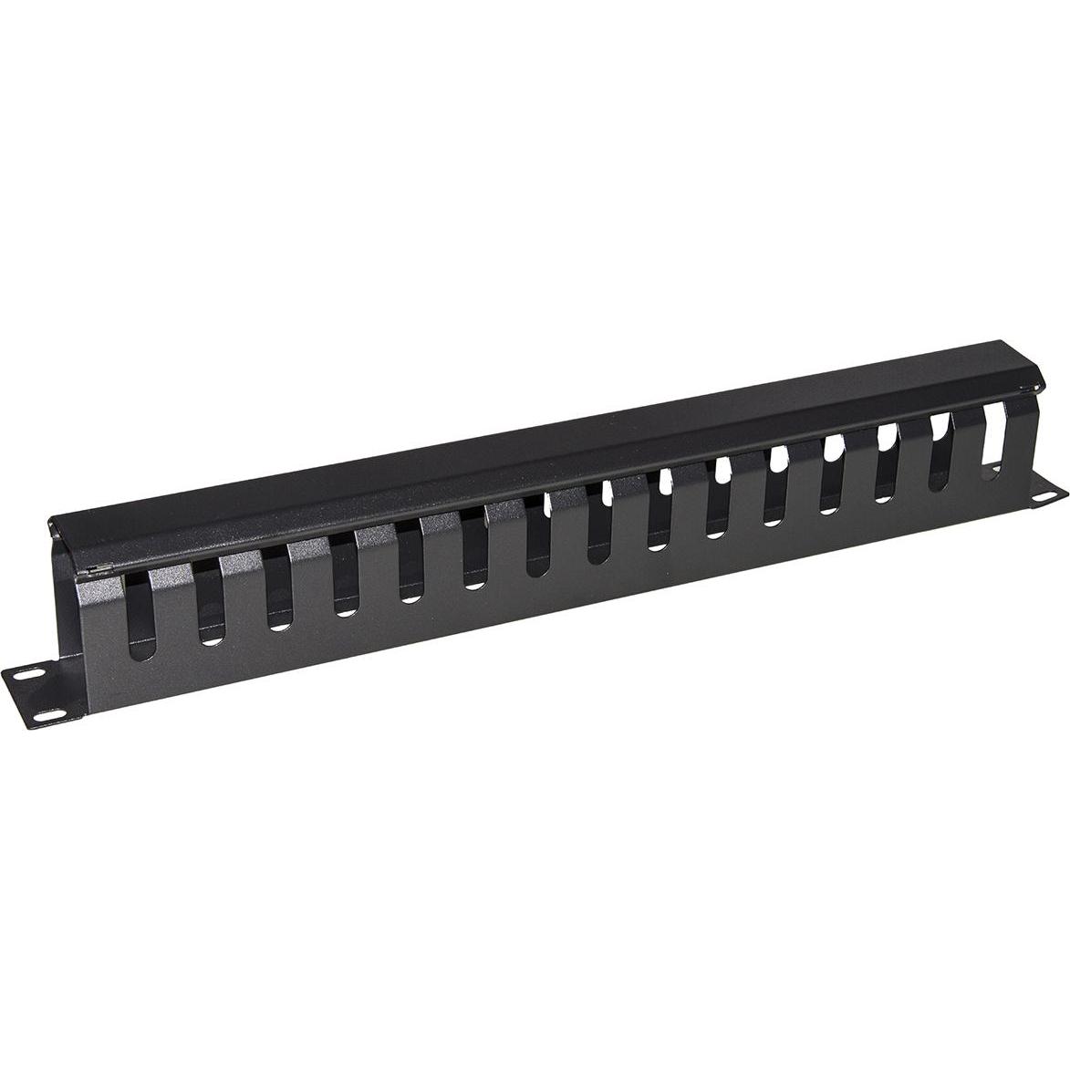 Link Armadio Rack Raccoglicavi 19" 1u A Gabbia Nero Metallo, Accessori per PC