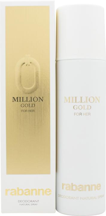 Immagine prodotto Paco Rabanne Million Gold For Her Spray Deodorante 150ml (Getto vaporizzato, 150 ml)