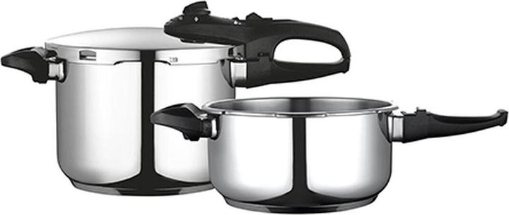 Fagor Express-Töpfe DUO Edel 18/10 4 L 6 L (Steam cooker, Stainless steel)