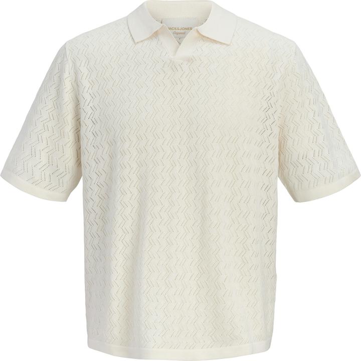 Produktbild Jack & Jones Jortyler Knit Ss Split Neck Polo Sn (M)