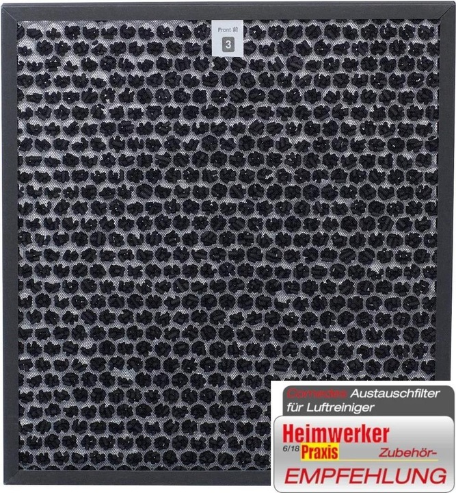 Actual product image Comedes activated carbon filter suitable for Philips AC4012/10