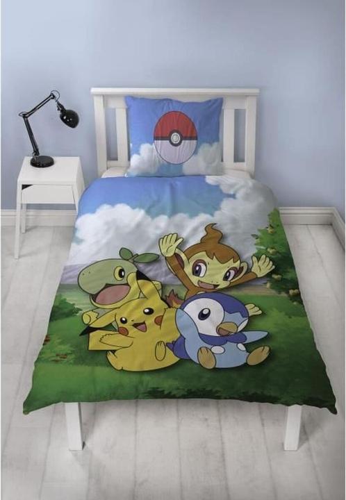 Actual product image Pokémon Bettbezug-Set Bunt Double size 2 Stücke (140 x 200 cm, 63 x 63 cm)