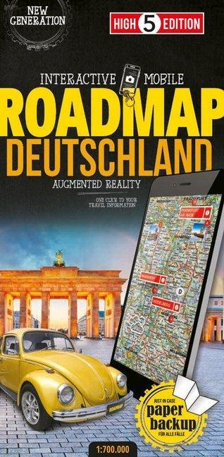 Actual product image High5 Road map Germany 1:700 000