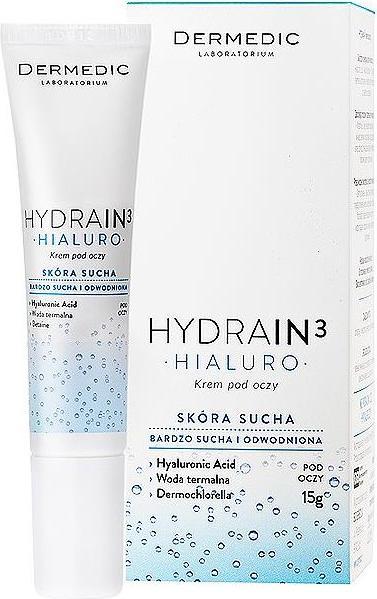 Image du produit Dermedic Hydrain3 Hialuro (Crème pour les yeux, Journée)