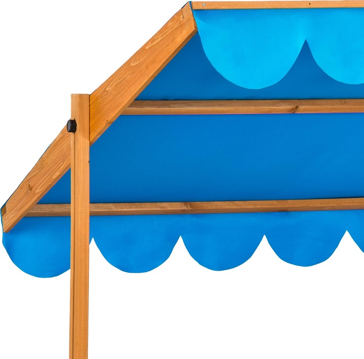 Produktbild tectake Sandkasten mit verstellbarem Dach