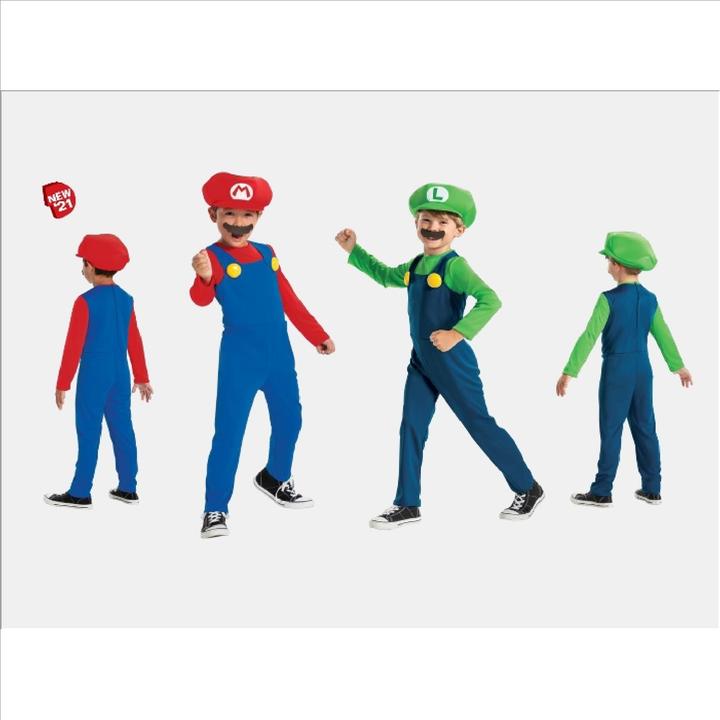 Actual product image Jakks Pacific Disguise - Super Mario Costume - Mario (116 cm) (115799L) (128, 134, 140)