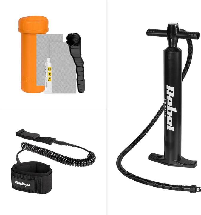 Actual product image Rebel Deska SUP ACTIVE PRO RBA-4518 - pomarańczowa