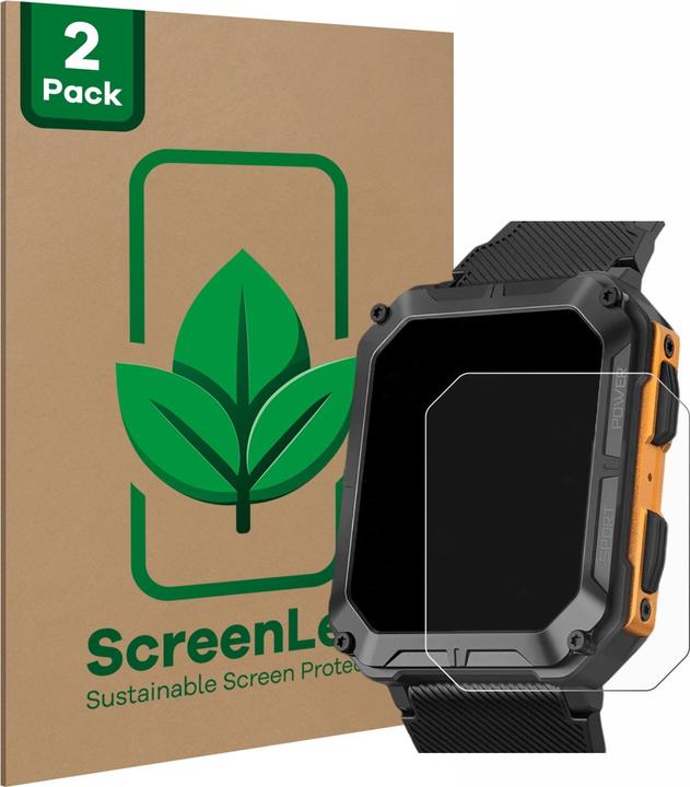 Actual product image ScreenLeaf Screen Protector sustainable Screen Protection, clear, anti-scratch