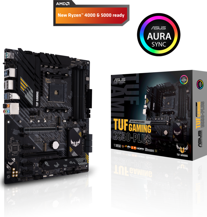 ASUS TUF GAMING B550-PLUS (AM4, AMD B550, ATX)