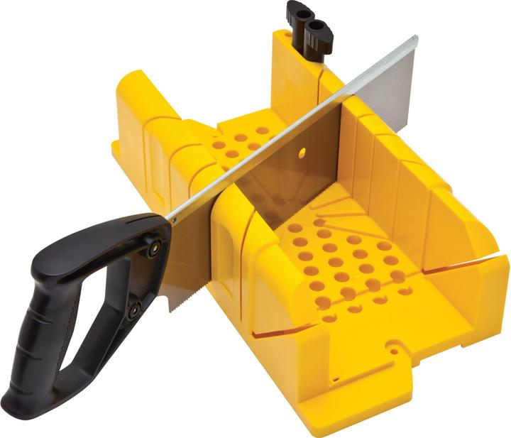 Actual product image Stanley Mitre box with saw