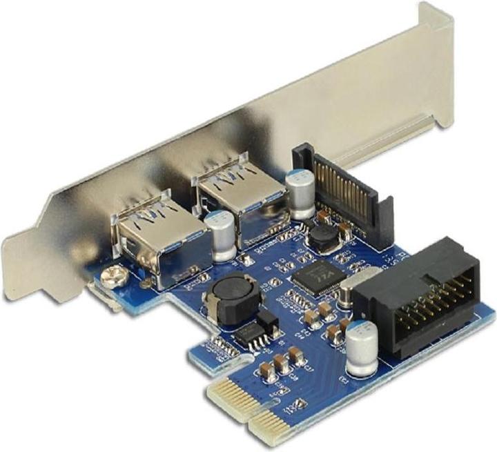 Actual product image Delock 89315 PCI Express 2x USB 3.0 LP