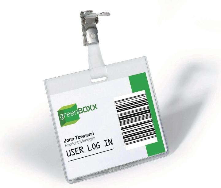 Immagine prodotto Durable Clip per cartellino con nome 90 x 60 mm