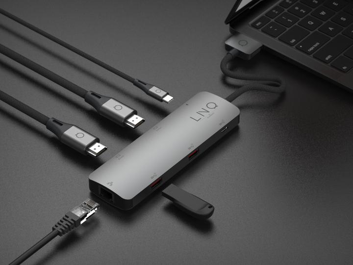 Actual product image LINQ Connects LQ48011 (USB-C, 7 ports)