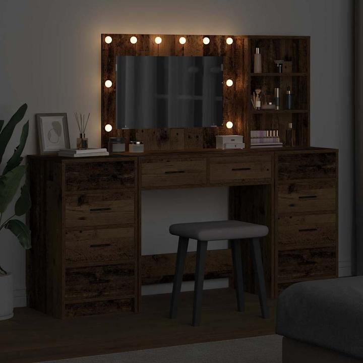 Actual product image vidaXL Dressing table (41 x 40 x 135 cm)