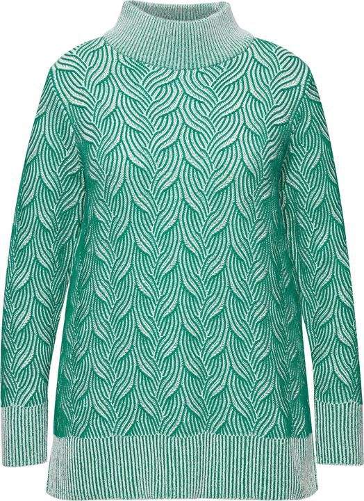 Produktbild Ulla Popken Pullover, Zopfmuster, Langarm (42, 44)