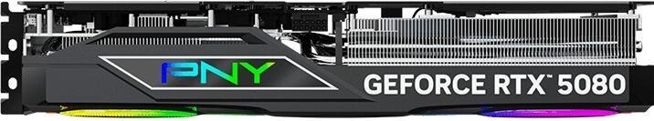 Actual product image PNY GeForce RTX 5080 ARGB Epic-X RGB Overclocked Triple Fan (16 GB)