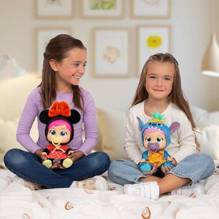 Actual product image Cry Babies Loving Care Stitch Baby Doll