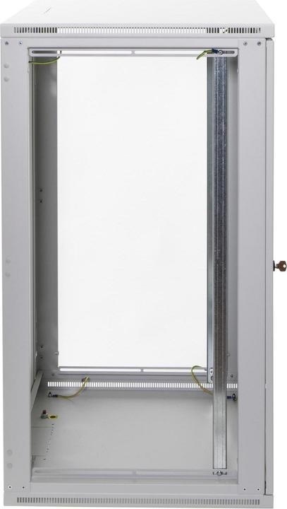 Produktbild Dätwyler Wandschrank Premium DWMR 19 / 18HE / Grau (18 HE, 19 Zoll Rack)