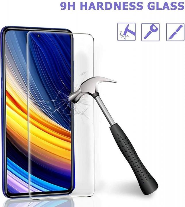 Produktbild Screenguard Xiaomi Poco X3 Pro Panzerglas Schutzfolie Case Friendly Design (1 Stk., Xiaomi Poco X3 Pro)