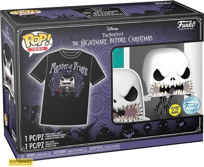 Produktbild Funko Pop & Tee Nightmare Before Christmas : Jack (L)