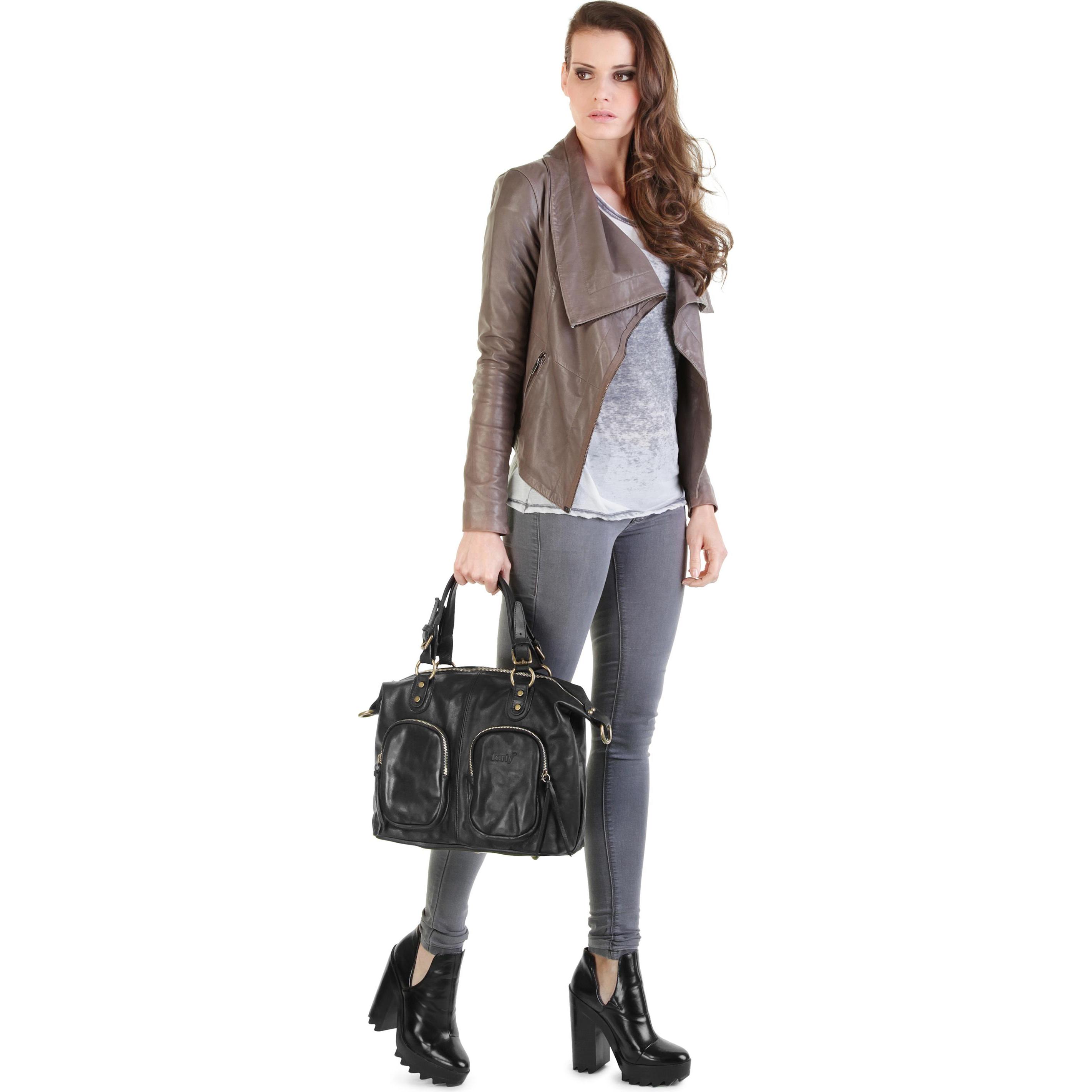Thumbnail - Forty, Handtasche, Handtasche, Schwarz
