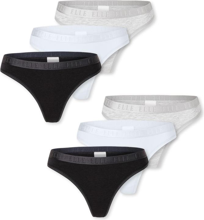 Elle Tanga Thong - SUPER SOFT (XL, 6er Pack)