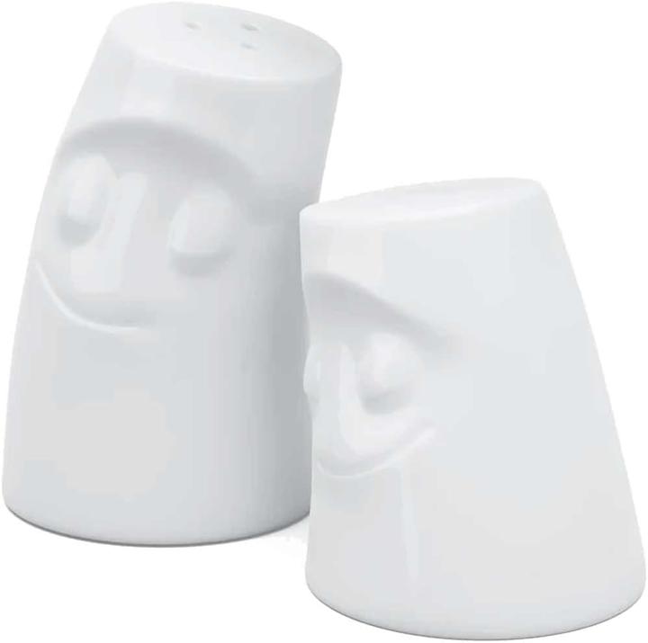 Actual product image 58 Products Fiftyeight Seasoning Cuddles Set - Cuddly & Cuddly - Salt + Pepper Shakers (Pepper, Salt)