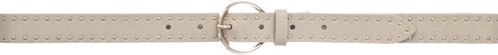 Actual product image Vanzetti Studded leather belt (80)